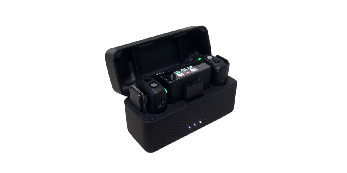 DJI MIC Transmitter マイク　AST01 DJI Mic Set ASB01 Case + 2x AST01 Transmitters + ASR01 Receiver