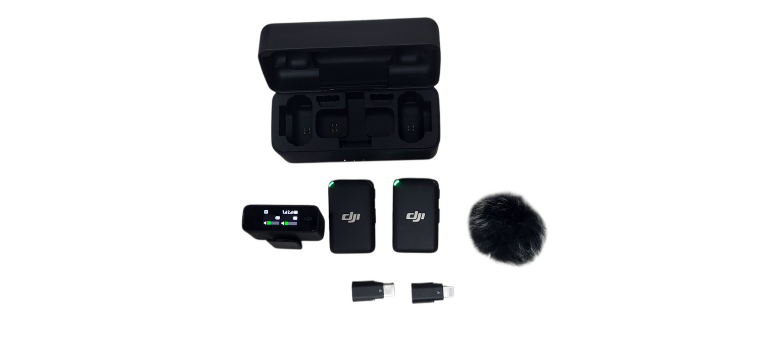 DJI Mic Set ASB01 Case + 2x AST01 Transmitters + ASR01 Receiver Kit