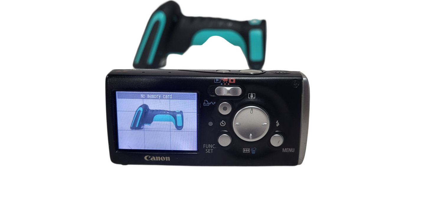 Canon PowerShot Black SD30 5MP Digital Elph Camera W/ Battery