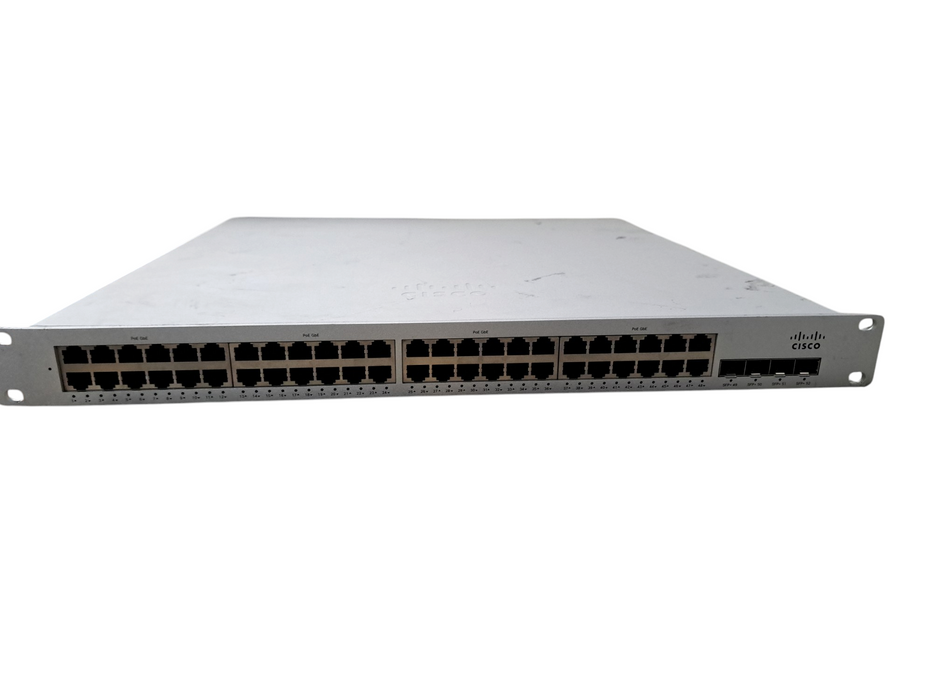 Cisco MS350-48FP Meraki Cloud Unclaimed 48 Port Network Switch 2x 1025W PSU