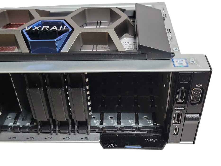 Dell VxRail P570F, 2x Xeon Platnium 8268 2.9GHz 24-Cores 32GB, HBA330, 2x PSU