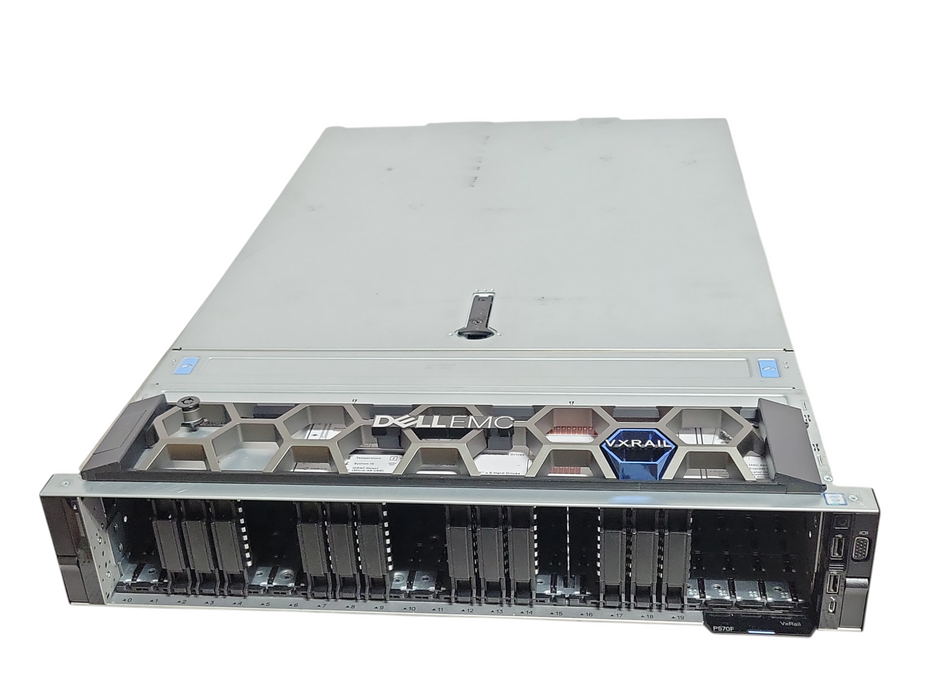 Dell VxRail P570F, 2x Xeon Platnium 8268 2.9GHz 24-Cores 32GB, HBA330, 2x PSU