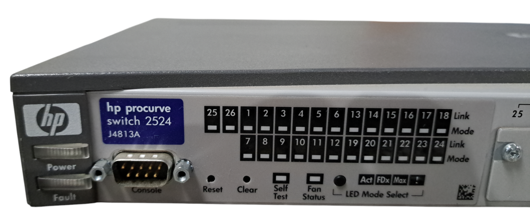 HP Procurve Switch 2524 J4813A Stackable 24-Ports