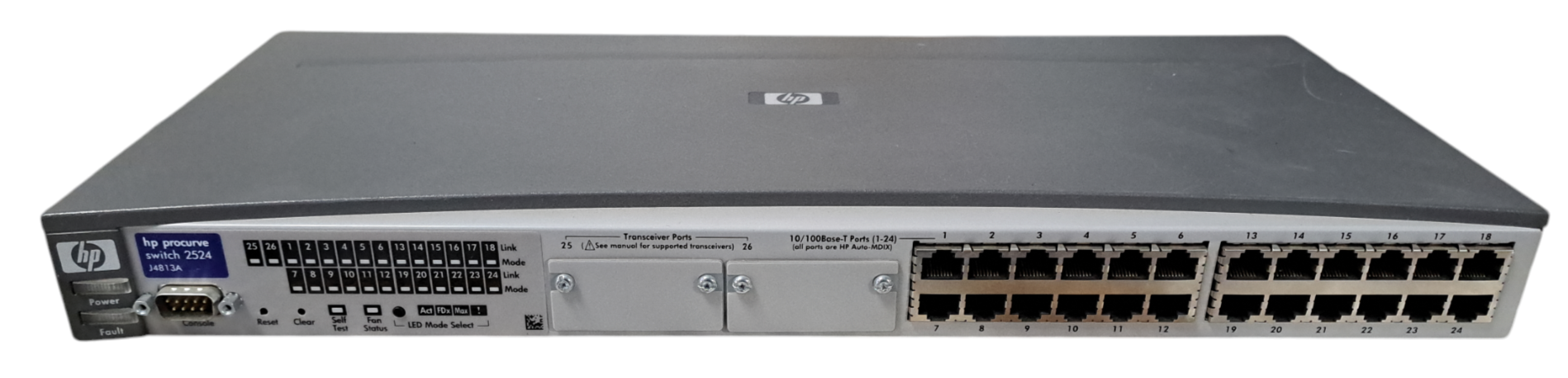 HP Procurve Switch 2524 J4813A Stackable 24-Ports