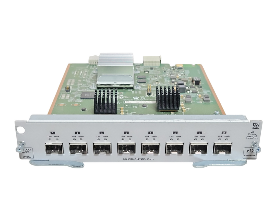 HPE Aruba J9993A 5400R 8P 1G/10GbE SFP+ v3 zl2 8-PORT Module Q_
