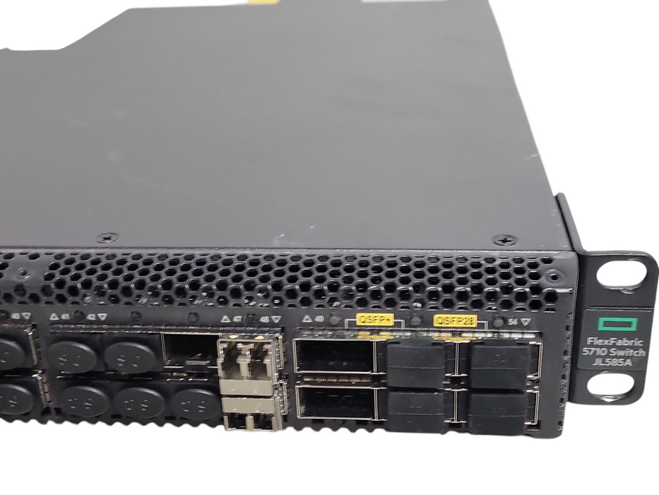 HPE FlexFabric 5710 48SFP+ 6QS+/2QS28 switch JL585A, 2x PSU