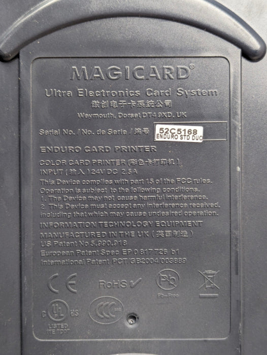 MAGICARD Enduro Duo color card printer Please READ  -