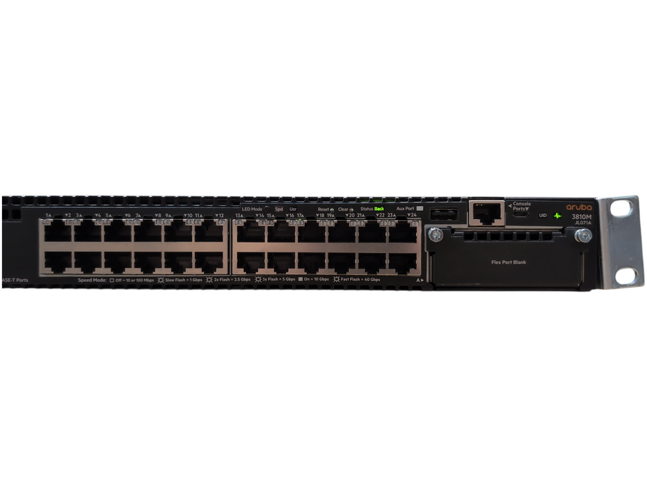 Aruba JL071A 3810M 24G 1-slot Switch w/ 1x PSU