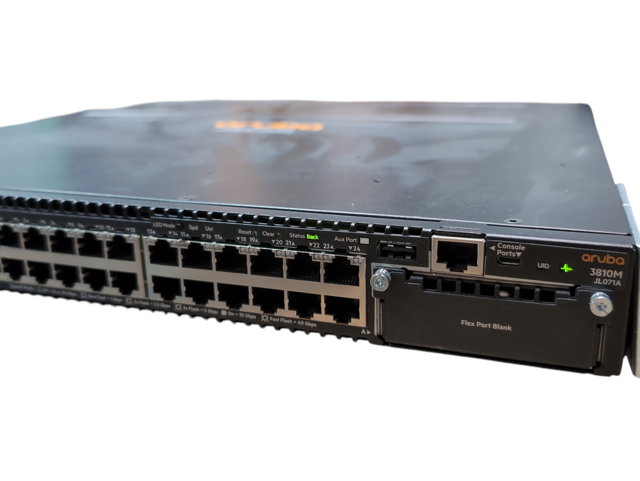Aruba JL071A 3810M 24G 1-slot Switch w/ 1x PSU