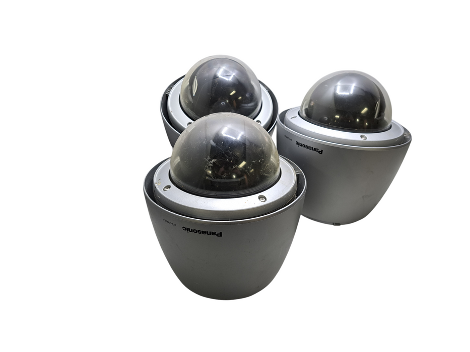 Lot of 3x Panasonic WV-CW964 Weather-Proof Outdoor Security Camera *READ*