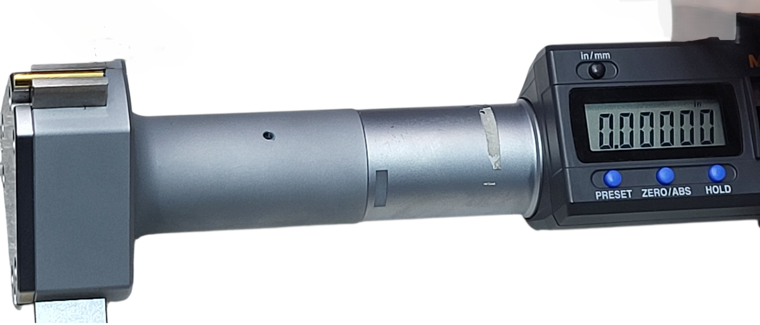 Mitutoyo 468-271 HTD-3R Holtest 2.5-3" 3 Point Digital Bore Micrometer | READ