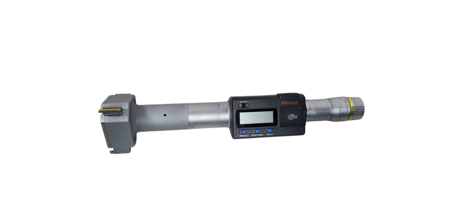 Mitutoyo 468-271 HTD-3R Holtest 2.5-3" 3 Point Digital Bore Micrometer | READ