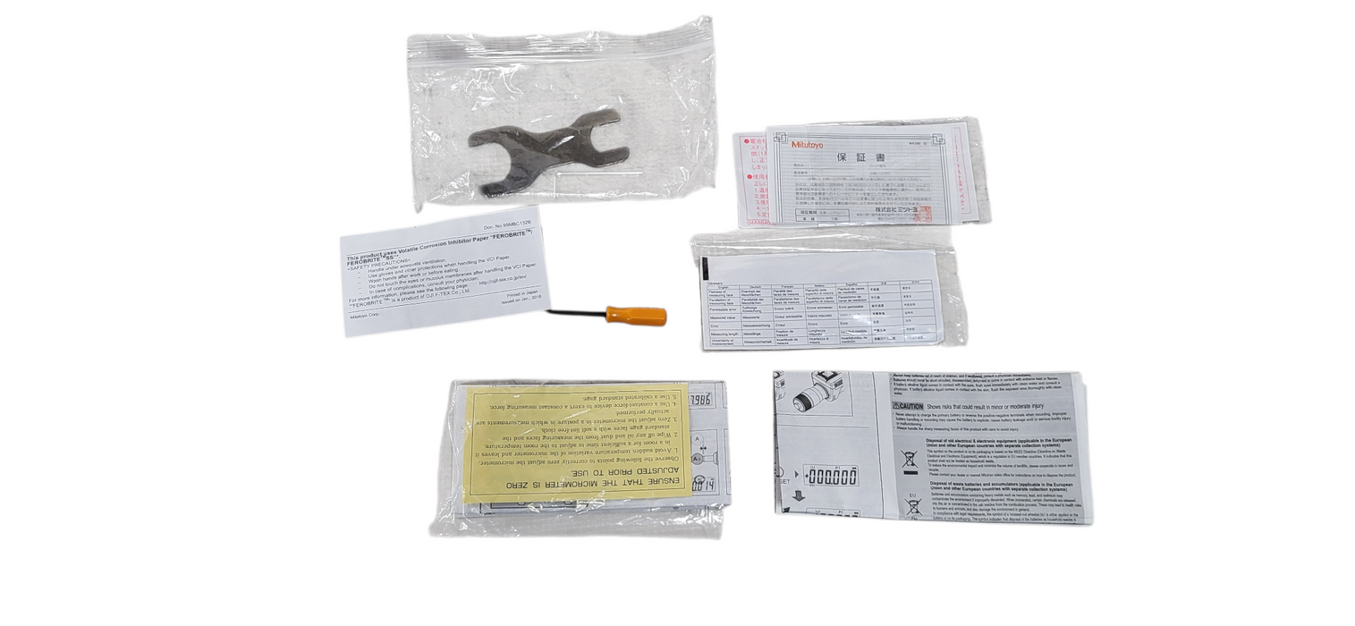 Mitutoyo 468-271 HTD-3R Holtest 2.5-3" 3 Point Digital Bore Micrometer | READ