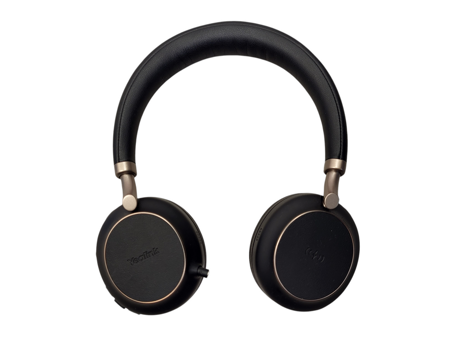 Yealink BH76 Plus Teams Black USB-A Noise Cancelling Bluetooth Headphones w/ Mic