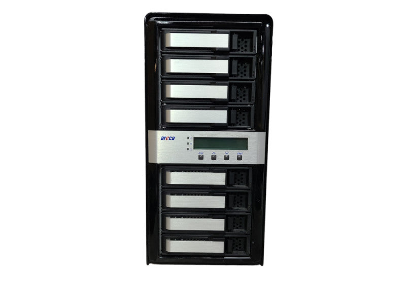 Areca ARC-8050T2 8-Bay Thunderbolt 2 RAID Enclosure, READ
