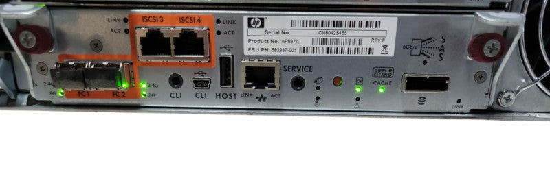 HP AP837A 582937-001 StorageWorks Fibre Channel iSCSI MSA Service Processor _