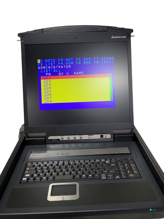 IOGEAR GCL1908 8-Port 19\\" LCD KVM Switch _