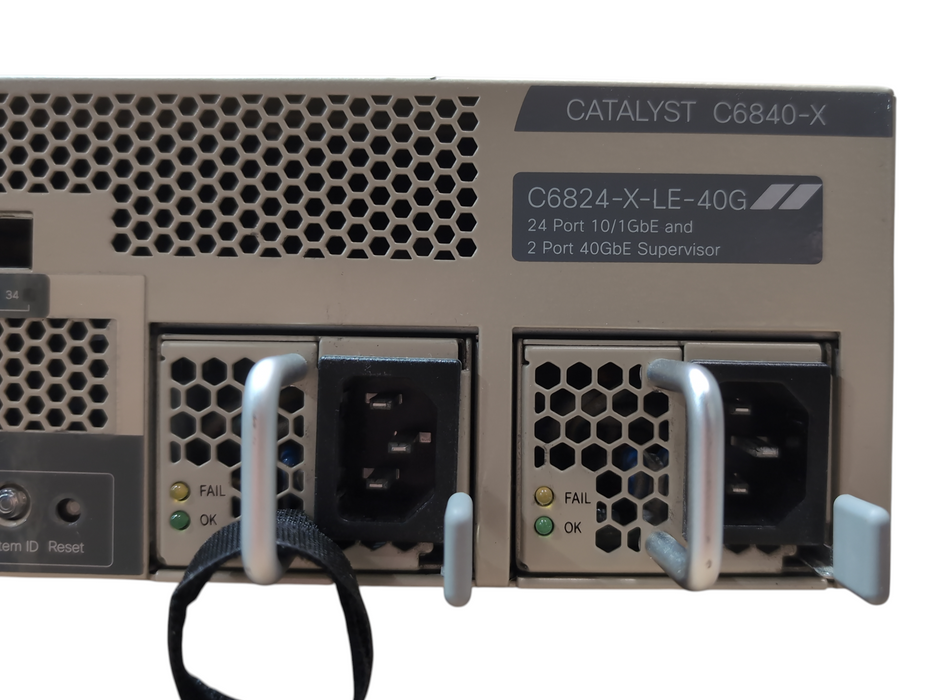 Cisco C6824-X-LE-40G Catalyst 6824-X-Chassis 2 x 40G Dual C6840-X-750W-AC Power