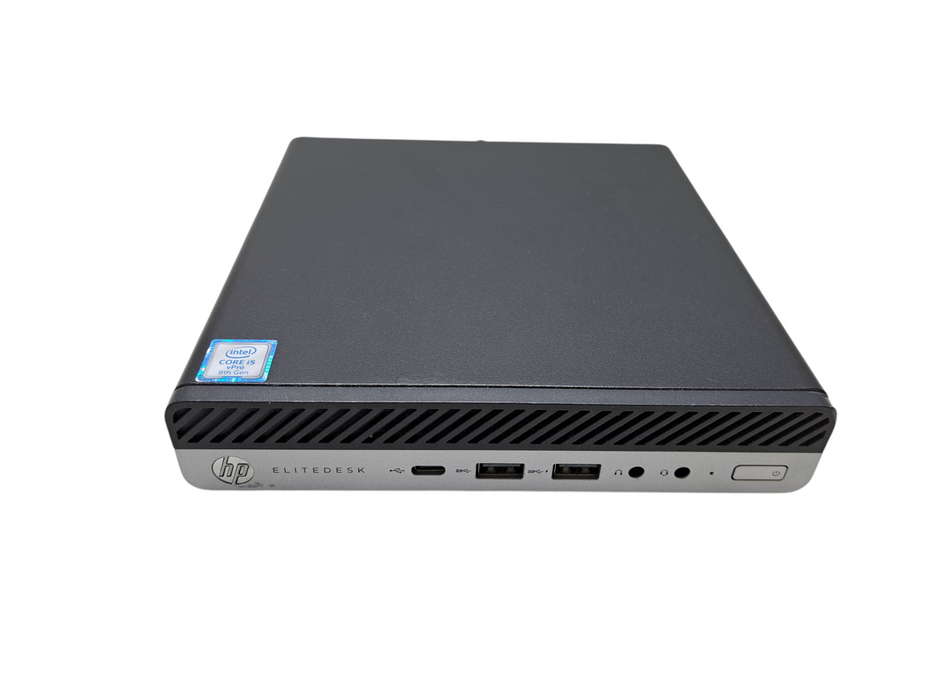 HP EliteDesk 800 G5 Mini Intel Core i5-9500T, 8GB DDR4, 256GB NVMe, Wi-Fi, USB-C