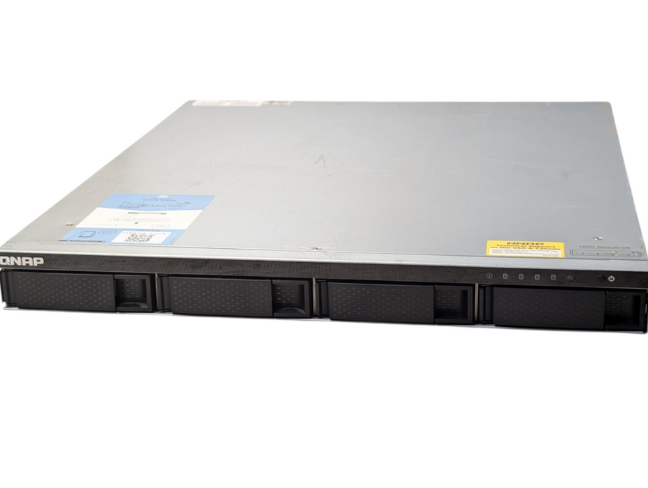 QNAP TS-453BU-RP 1U 4 Bay NAS 2x 6TB HDD