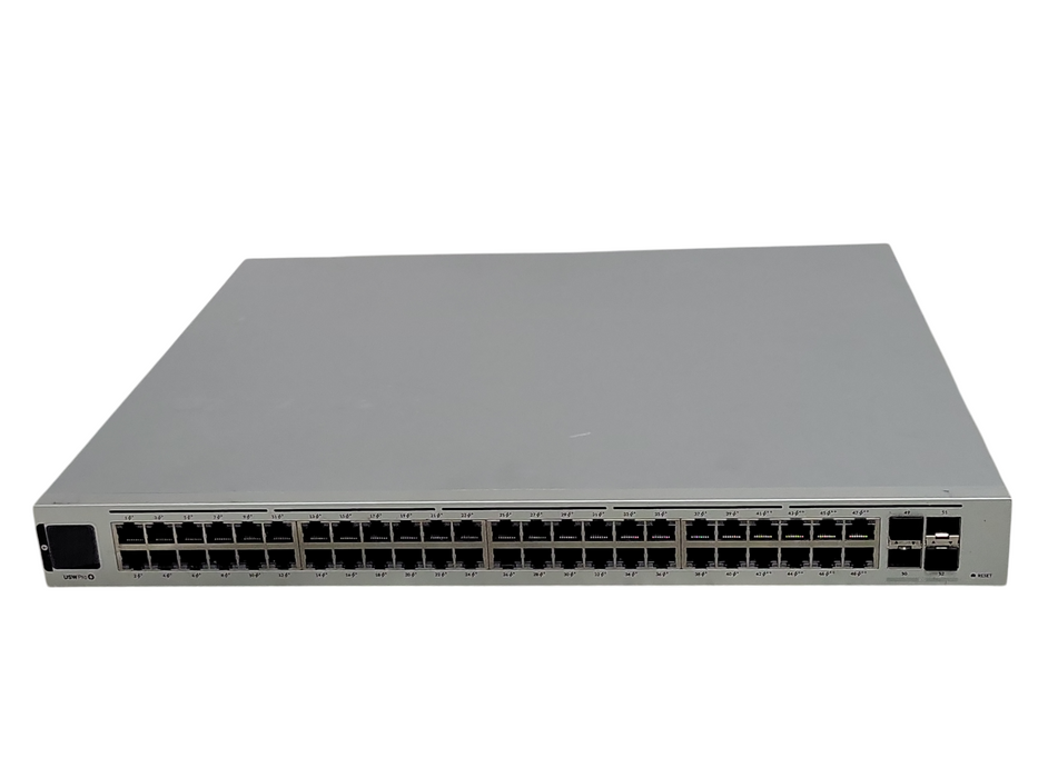 Ubiquiti USW-Pro-48-PoE UniFi 48-Port Gigabit Ethernet Network Switch, READ