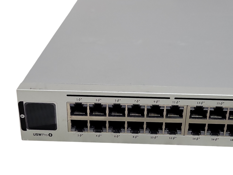 Ubiquiti USW-Pro-48-PoE UniFi 48-Port Gigabit Ethernet Network Switch, READ