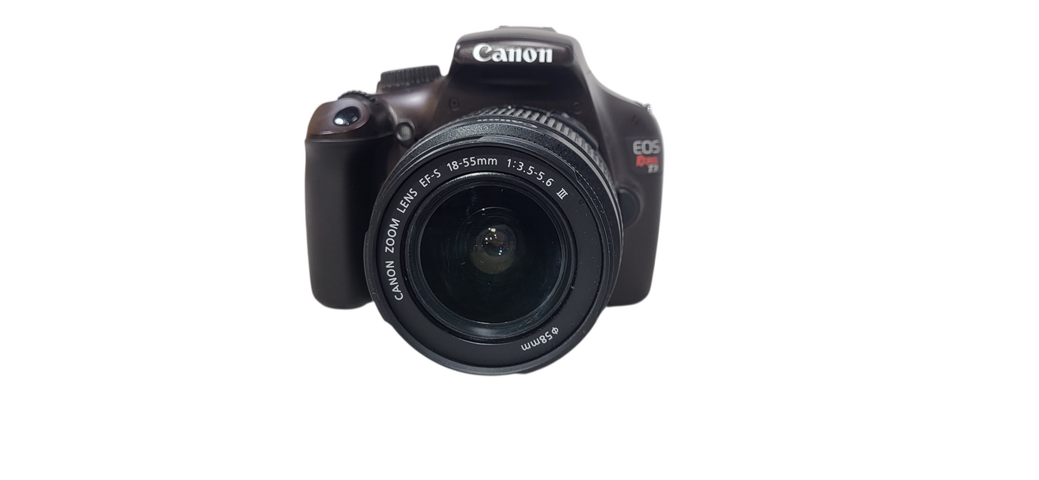 Canon EOS Rebel T3 DSLR Camera W/ EFS 18-55mm Lens & Battery
