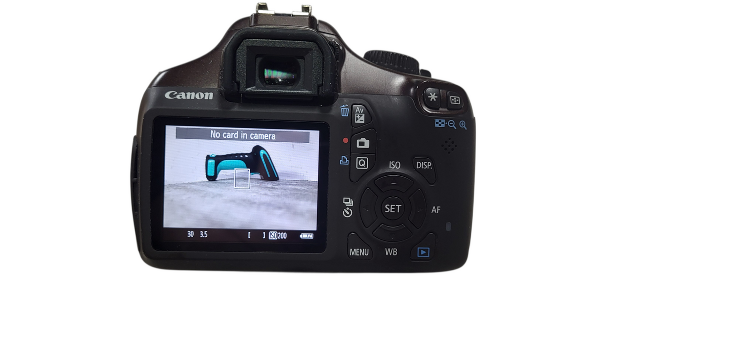 Canon EOS Rebel T3 DSLR Camera W/ EFS 18-55mm Lens & Battery