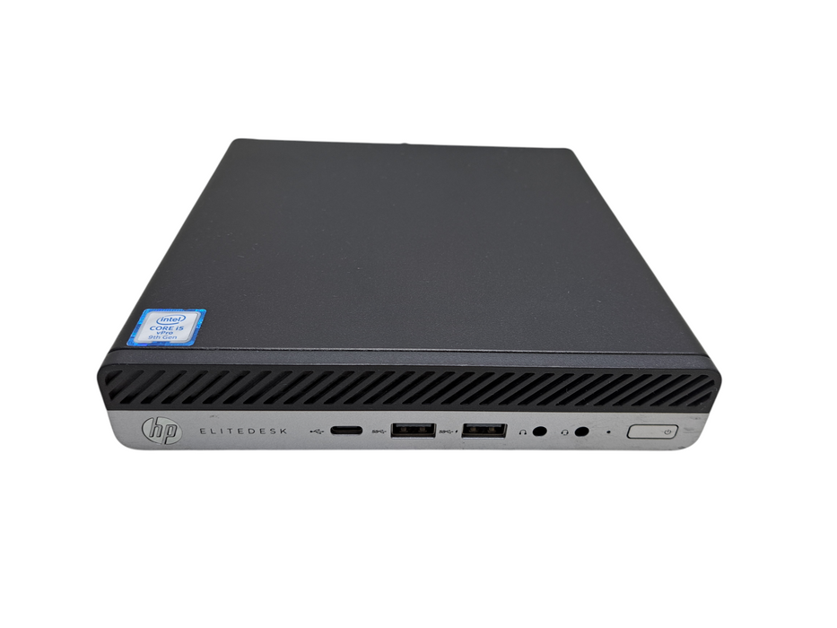 HP EliteDesk 800 G5 Mini | Intel Core i5-9500T, 8GB DDR4, 256GB NVMe, Wi-Fi