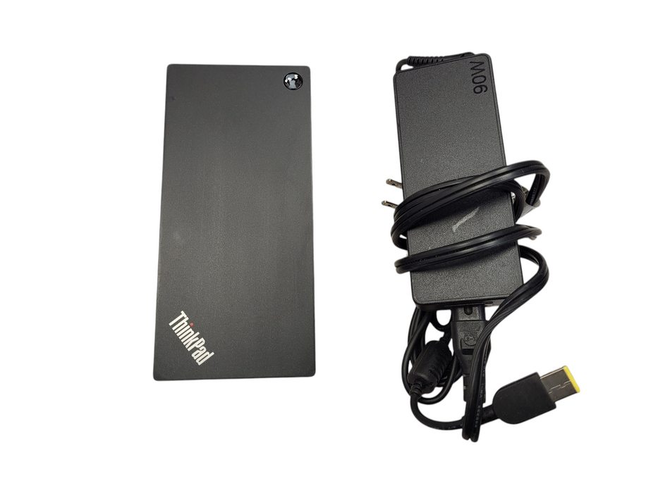Lenovo ThinkPad USB-C Dock Gen 2 LDC-G2 40AS 03X7609 Docking Station + 90W AC