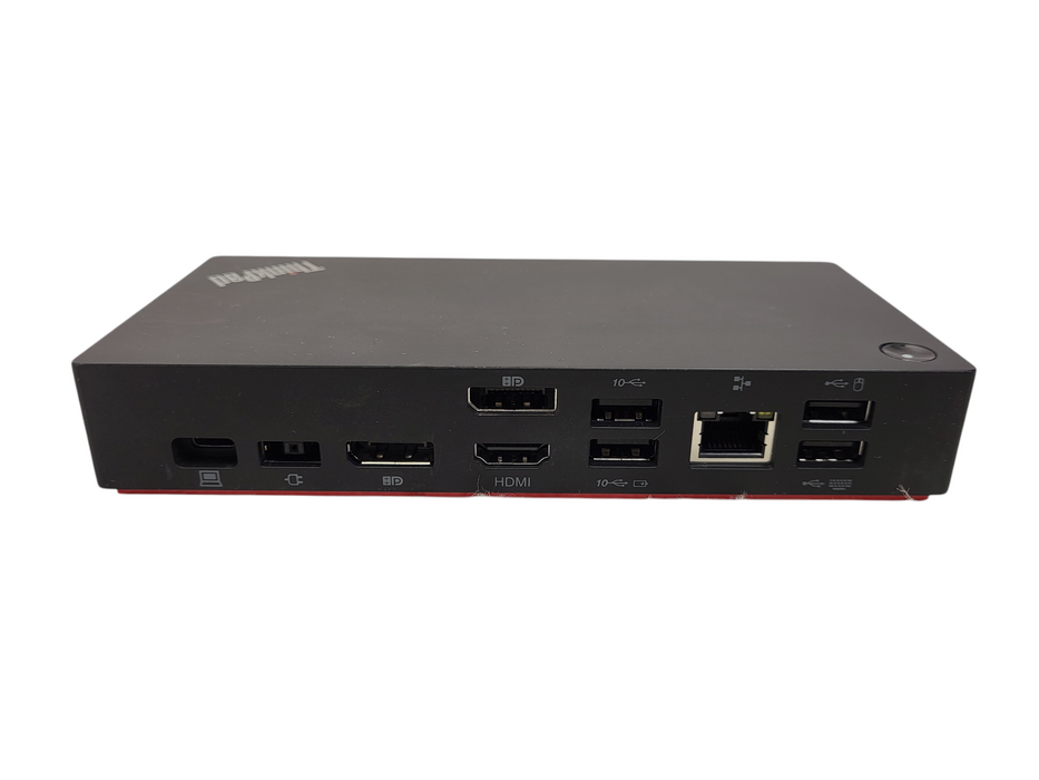 Lenovo ThinkPad Universal USB-C Dock - (Type 40AY) with 90W Power Adapter