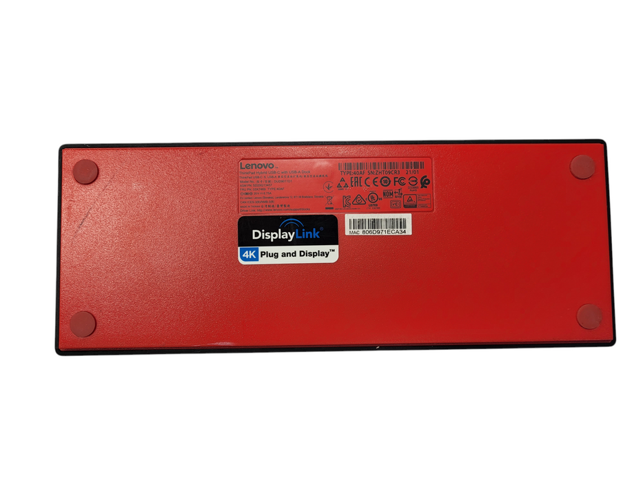 Lenovo ThinkPad Hybrid USB-C With USB-A Dock Station 40AF w/ 135W AC