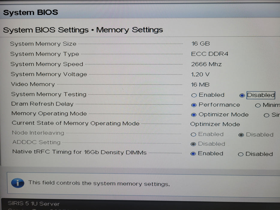 Datto SIRIS 5 Gold 6208U @ 2.9GHz 16GB DDR4 HBA330 Mini BOSS-S1