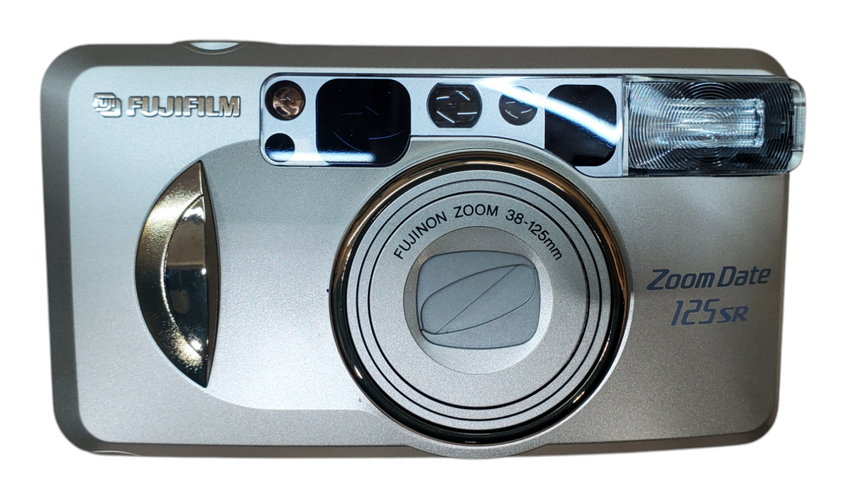 FujiFilm Zoom Date 125SR 35mm Film Camera *READ*