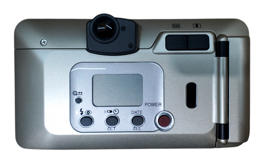 FujiFilm Zoom Date 125SR 35mm Film Camera *READ*
