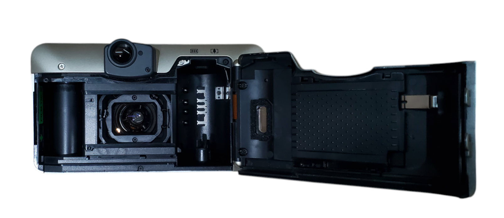 FujiFilm Zoom Date 125SR 35mm Film Camera *READ*