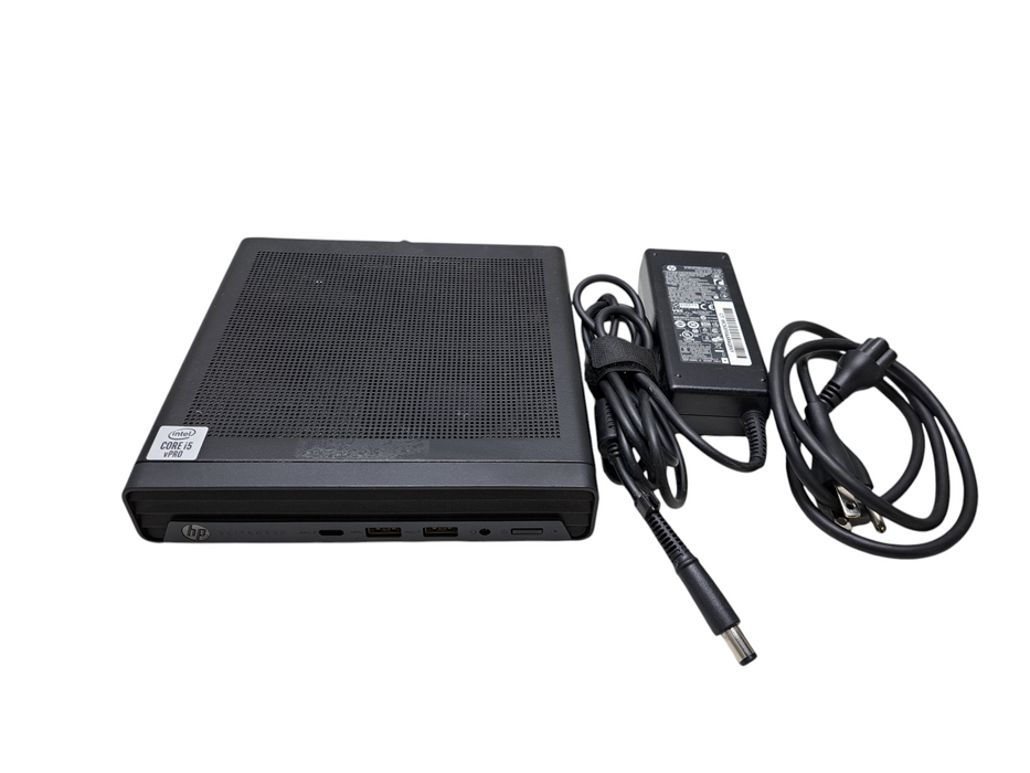 HP EliteDesk 800 G6 Mini PC | Intel Core i5-10600, 16GB DDR4, 256GB NVMe, PWR