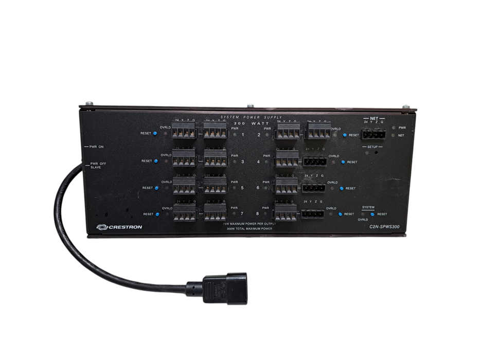 Crestron C2N-SPWS300 Cresnet Power Supply 300 Watts 8 Output
