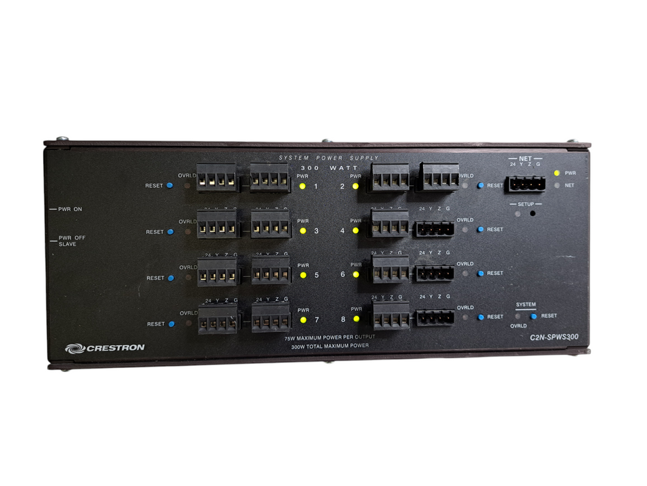Crestron C2N-SPWS300 Cresnet Power Supply 300 Watts 8 Output