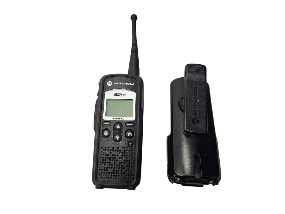 MOTOROLA DTR650 HANDHELD DIGITAL TWO-WAY RADIO PORTABLE