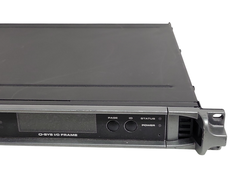 QSC Q-SYS I/O-FRAME Audio Control Interface