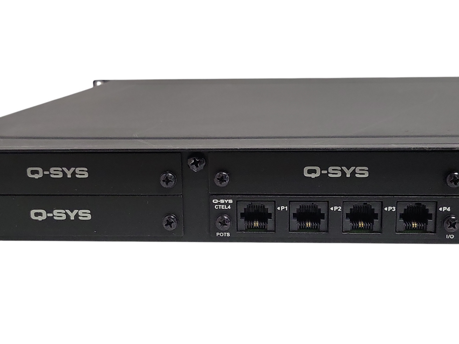 QSC Q-SYS I/O-FRAME Audio Control Interface