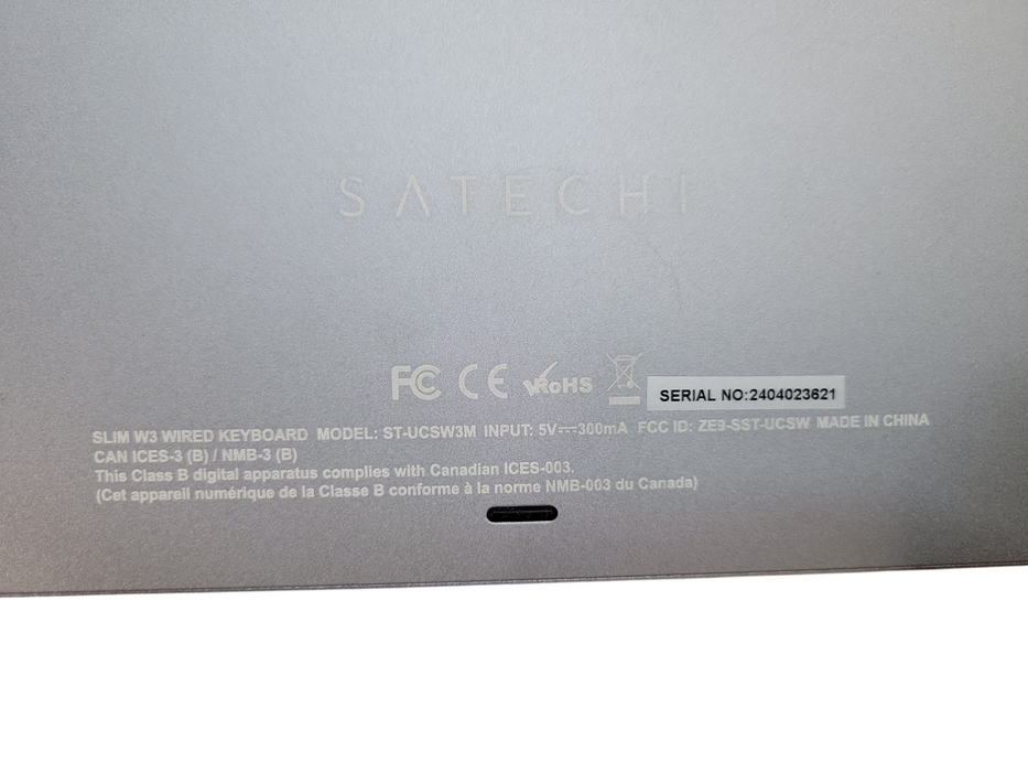 SATECHI STUCSW3M slim w3 wired keyboard