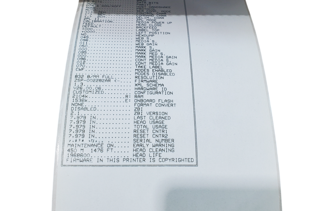 Zebra ZP 450 Label Printer - No AC | ZP450-0501-0001A