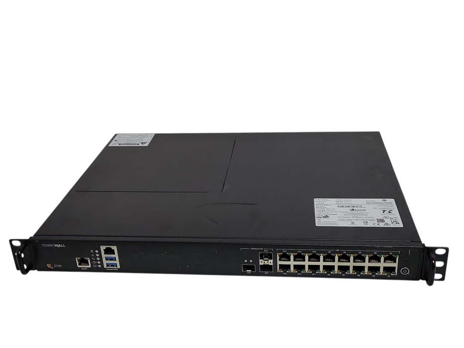 SonicWall NSA 2700 Network Security/Firewall Appliance 16 Port, READ
