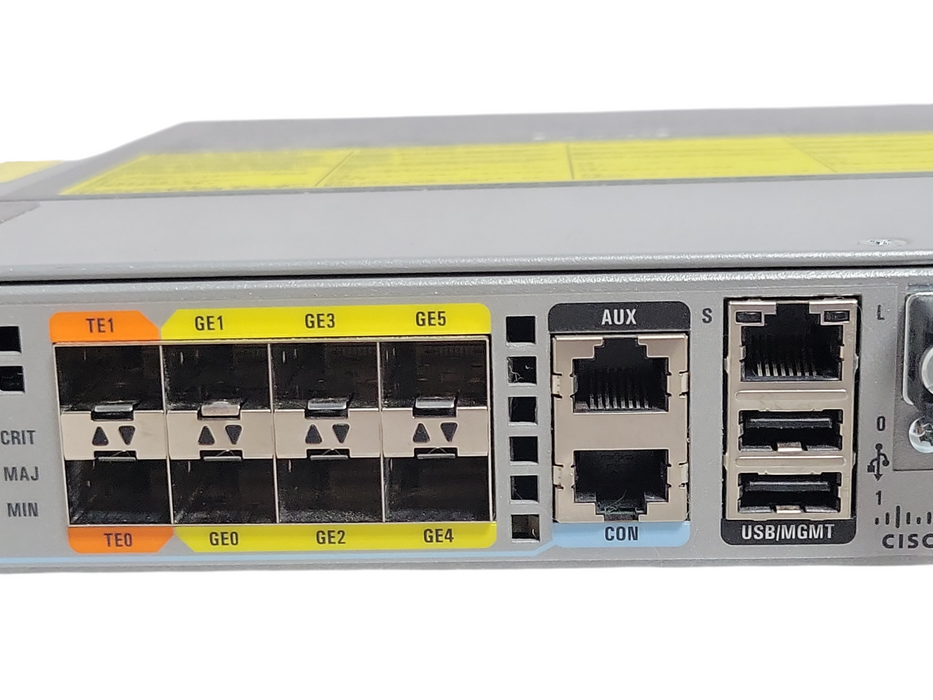 Cisco ASR1001-X 20Gbps-Thrput SPA-1X10GE-L-V2, adventerprise, Dual PSU