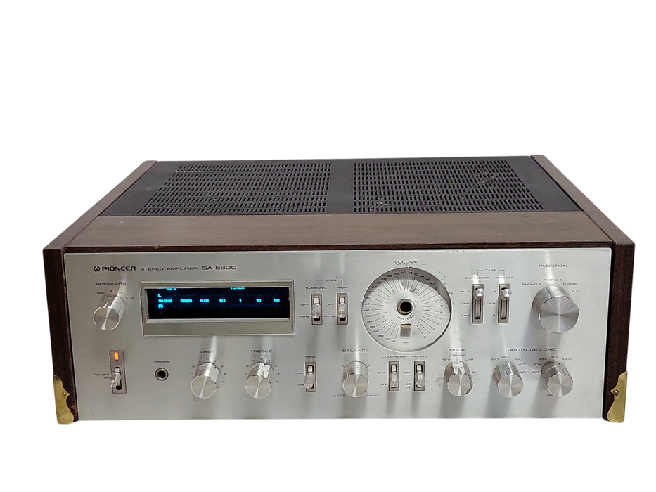 Vintage Pioneer Stereo Amplifier SA-8800, READ