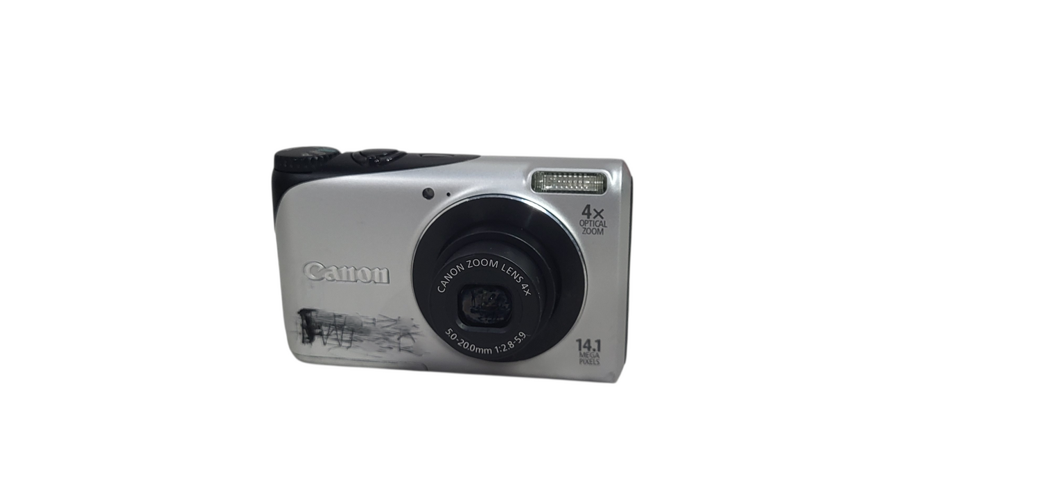 Canon PowerShot A2200 14.1MP Digital Camera W/ Battery