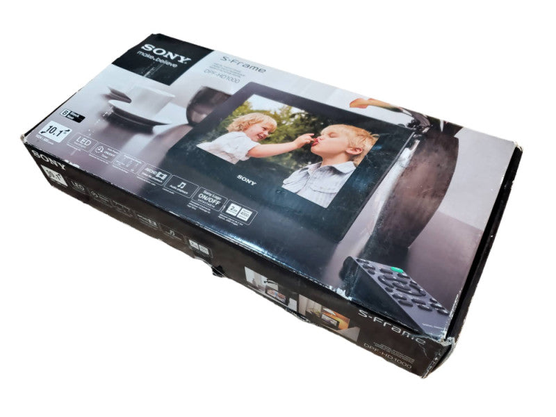 Sony S-Frame Digital Photo Frame DPF-HD1000 @