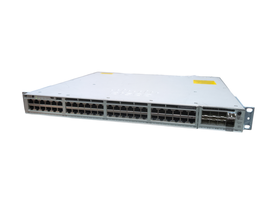 Cisco Catalyst C9300-48P-A 48-Port PoE+ Switch w/ C9300-NM-8X 8x10G Module